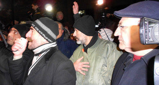Столкновение полиции и оппозиционеров произошло в Ереване 